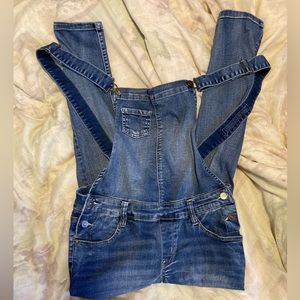 Women’s denim overalls